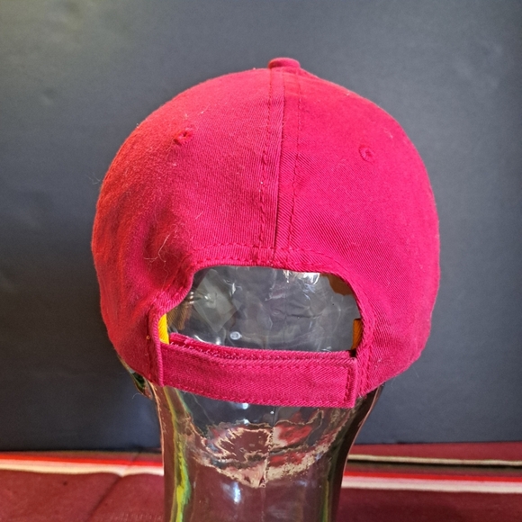 Harry Potter Hat Cap Strap Back Griffindor Logo Ball Red Yellow Adjustable - Picture 5 of 5